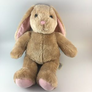 Build-A-Bear Lop Ear 15" Bunny Rabbit, Tan w/Pink Nose